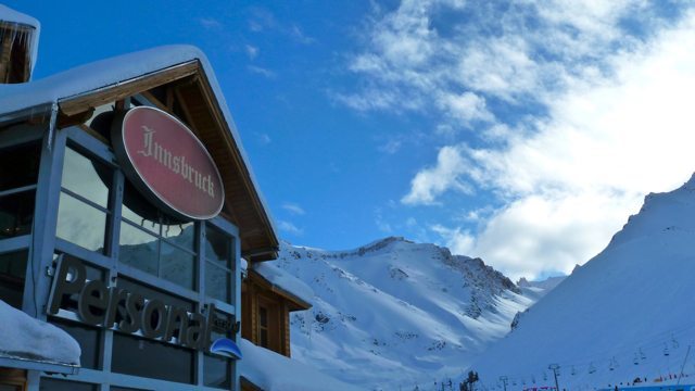 The front face of the Innsbruck, Las Leñas Ski Resort