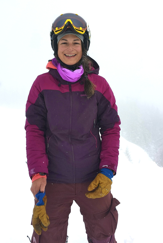 Christina Bruno, snowboard reviewer for Blister Gear Review