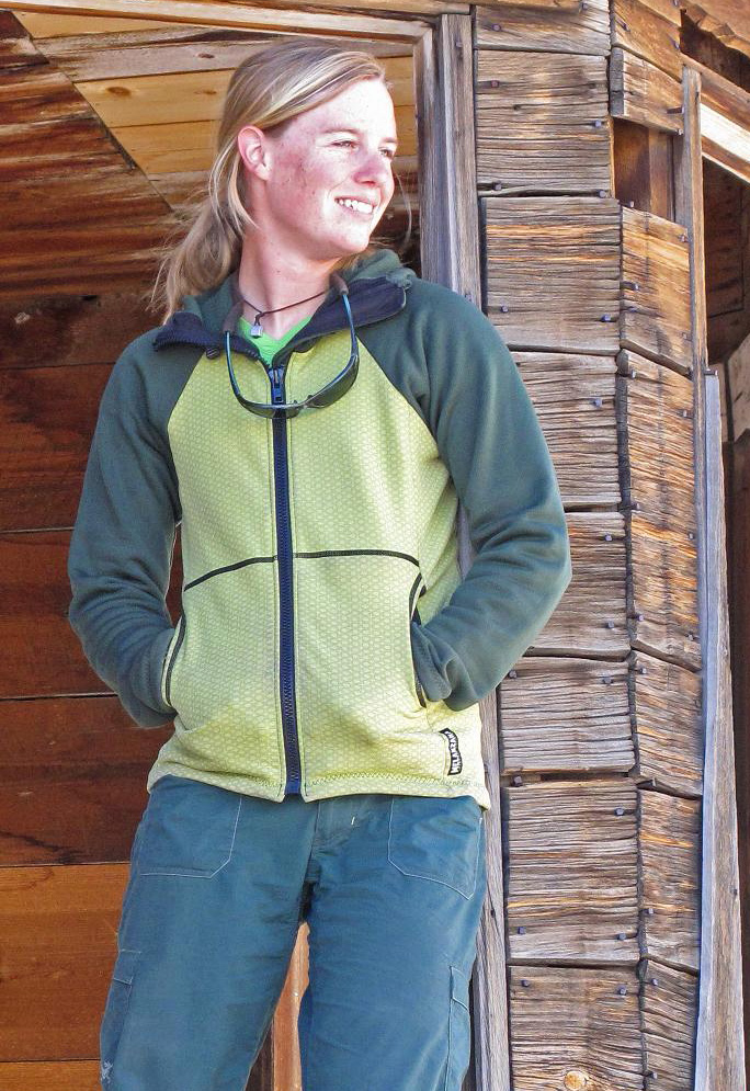 Anneka Door reviews the Melanzana Hard Face Hoodie for Blister Gear Review.