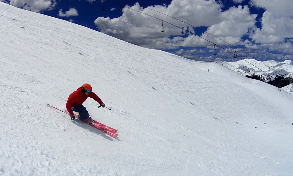Jonathan Ellsworth reviews the Parlor Skis Cardinal 100 for Blister Gear Review