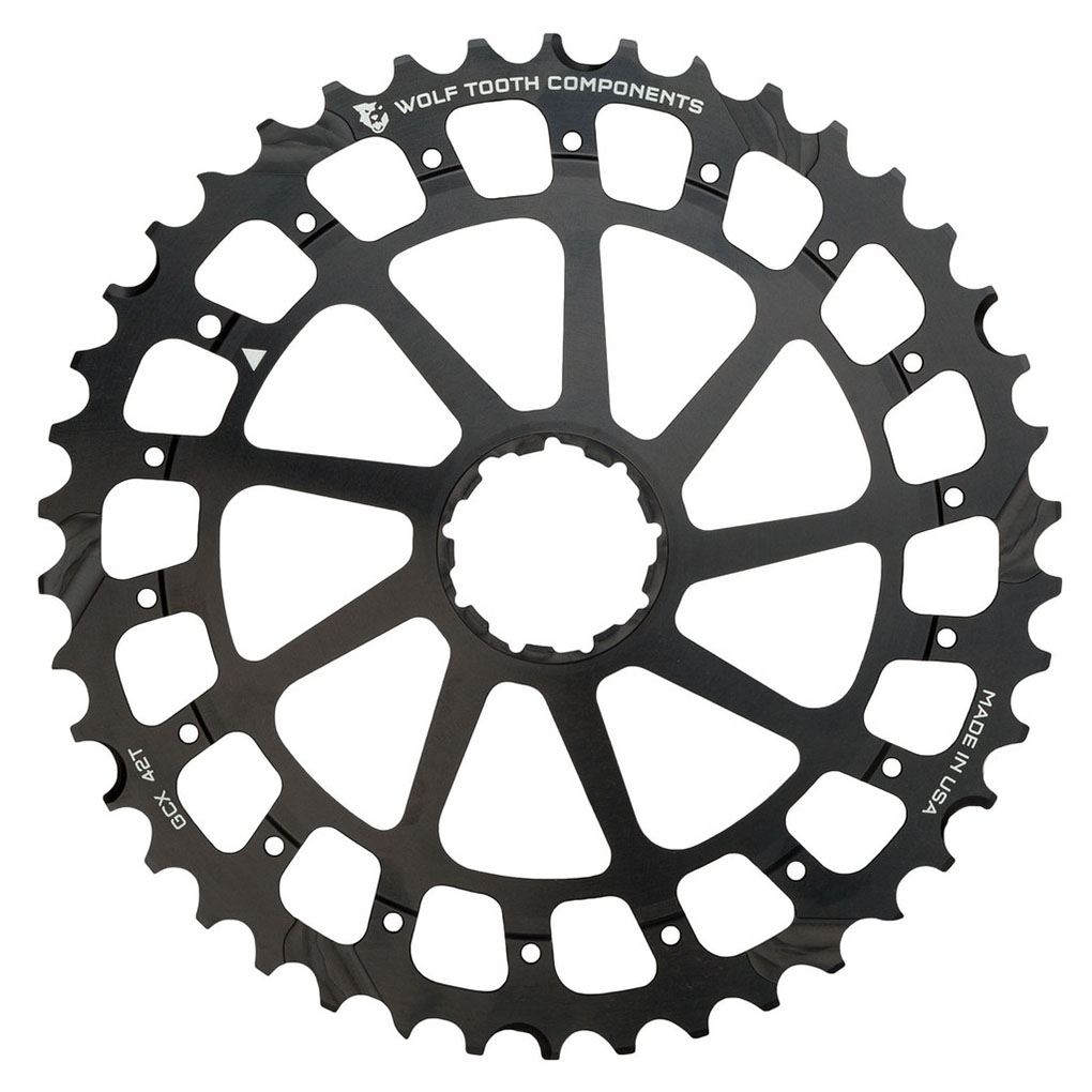 Marshal Olson reviews the Wolftooth components GCX 42T Replacement Cog for Blister Gear review.
