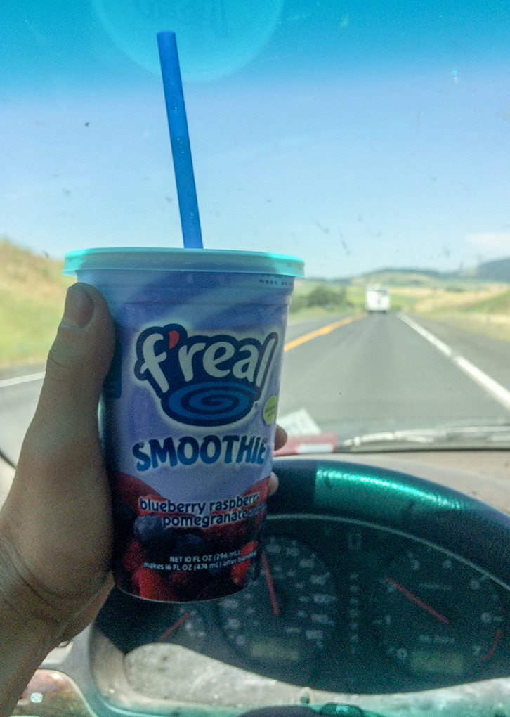 Cy Whitling reviews the F'real smoothie for Blister Gear Review