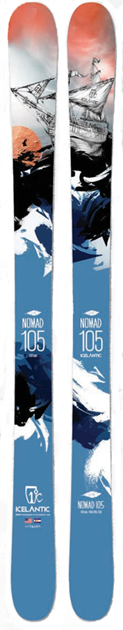 Cy Whitling reviews the Icelantic Nomad 105 Lite for Blister Gear Review