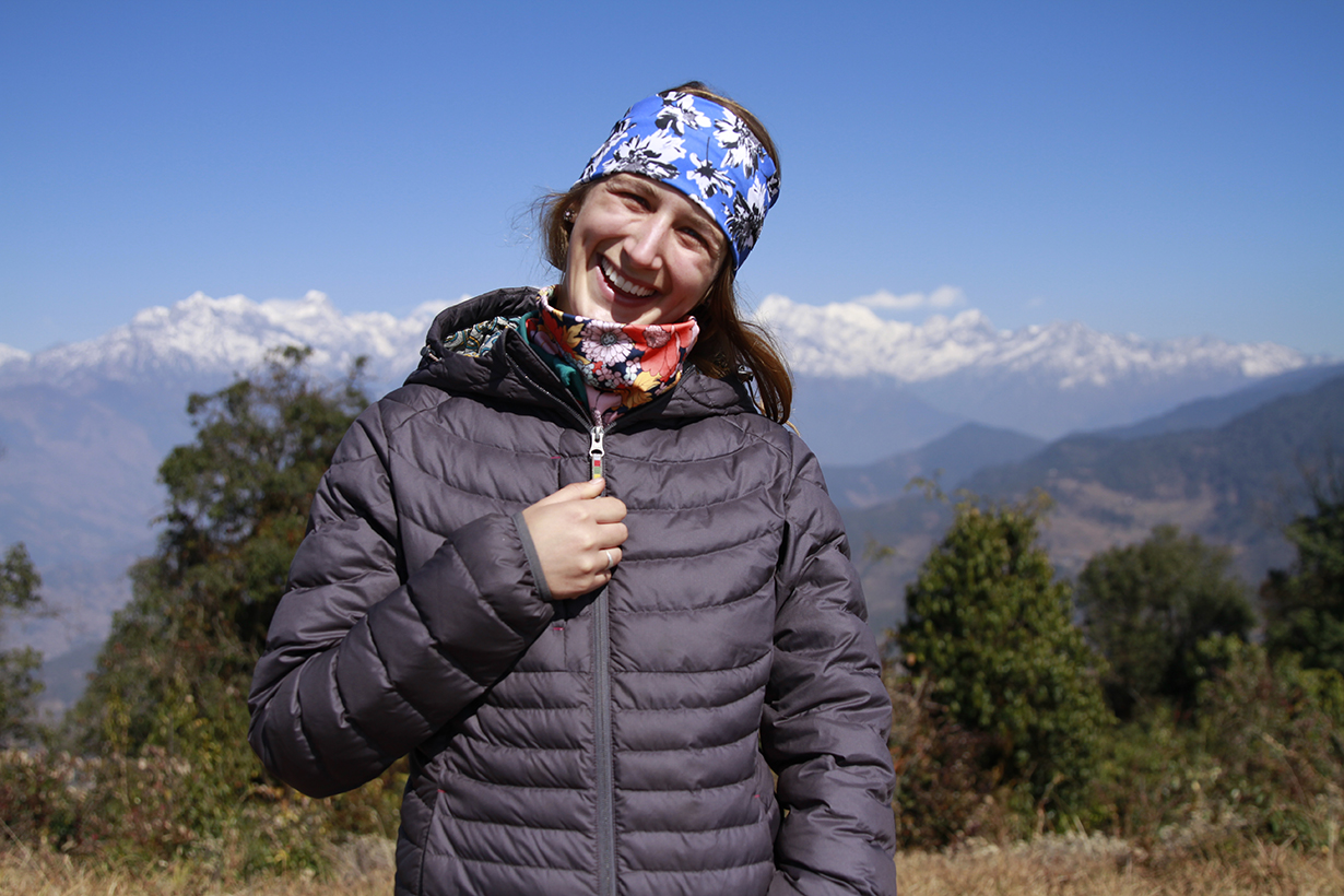 Julia Van Raalte reviews the Sherpa Nangpala Hooded Jacket for Blister Gear Review.