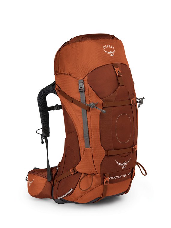 Jed Doane reviews the Osprey Aether AG 60 for Blister Gear Review