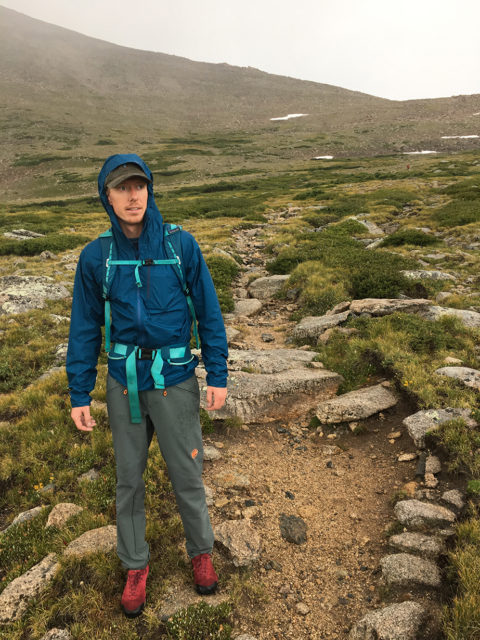 Blister reviews the Patagonia Storm Racer Jacket.