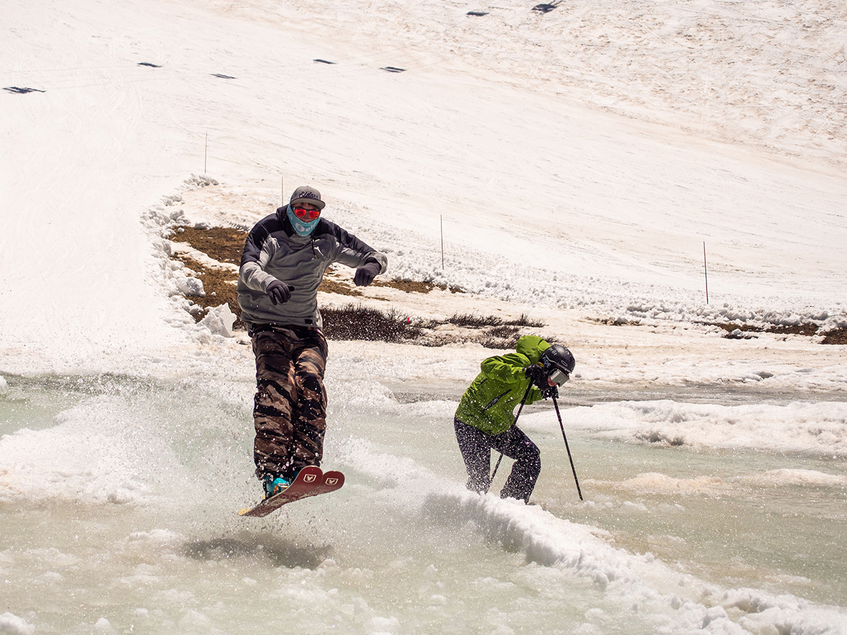 Spring Ski Testing on the blister GEAR:30 podcast