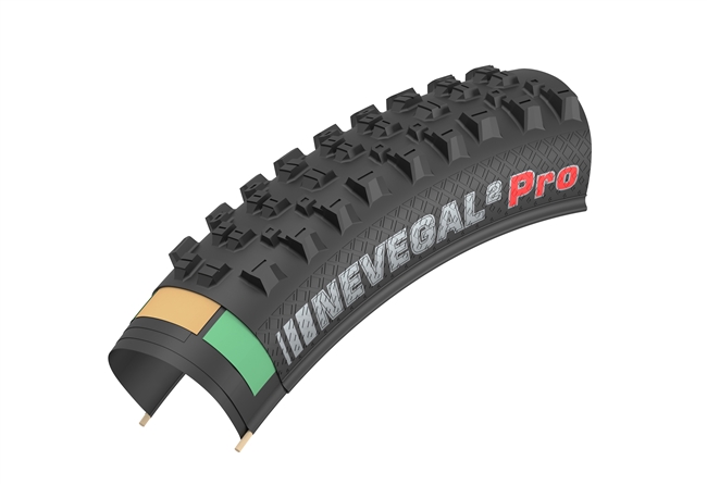 Kenda Nevegal 2 Pro Mid Fat Bike Tire 27.5" x 2.4" Folding MTB Hardpack Charity! 